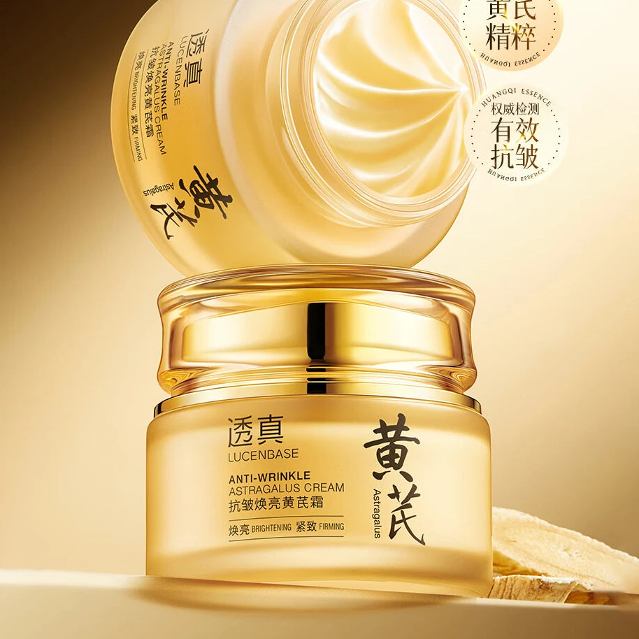 LUCENBASE Face Cream Brightening Firming Anti-wrinkle Astragalus Cream for Face