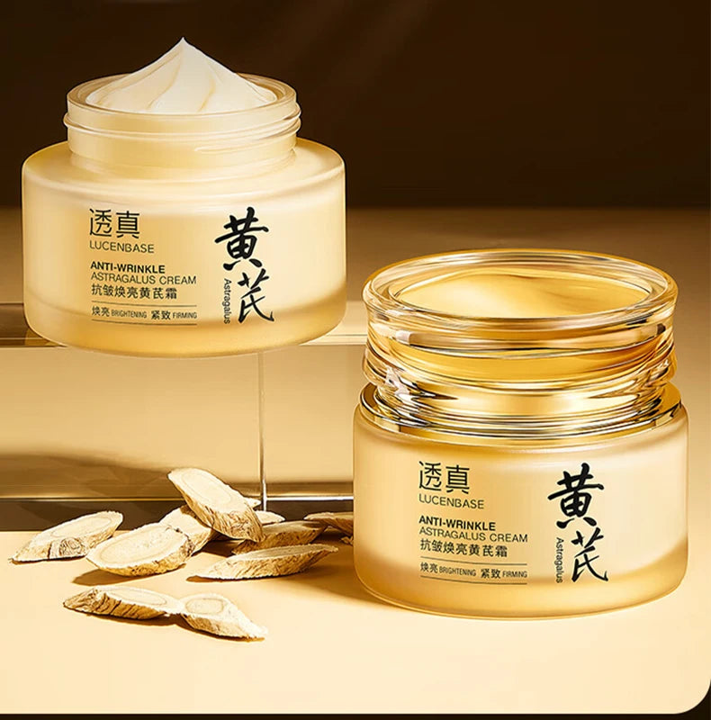 LUCENBASE Face Cream Brightening Firming Anti-wrinkle Astragalus Cream for Face