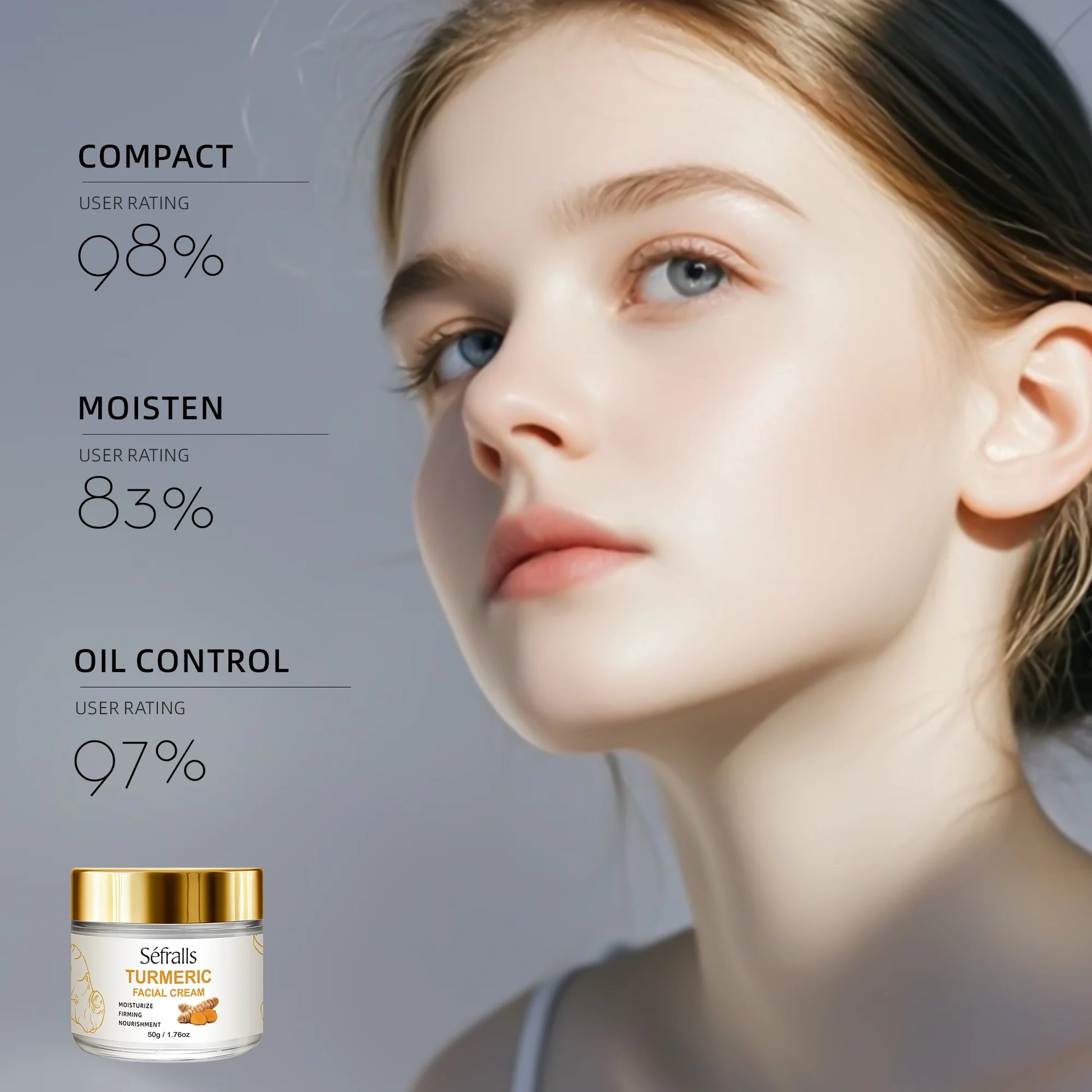 Séfralls Turmeric Skincare SetFirmingLong-lasting moisturisingDeep cleansingSmoothingRepairingFading spotsLocking in moisture