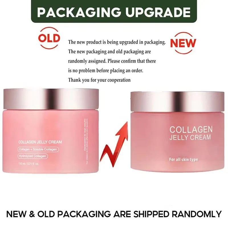 Sakura Mask,Collagen Jelly Cream Niacinamide And Hydrolyzed Collagen Strengthen Skin Barrier Lasting Moisturizing Skin Face Care