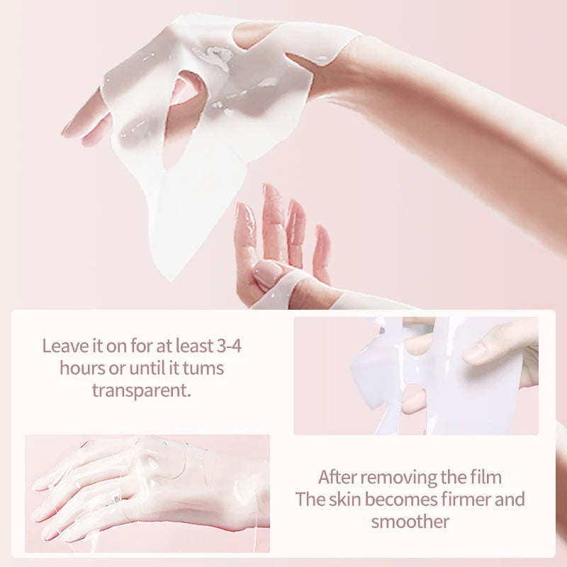 Hydrating Soothing Firming Skincare Treatment Moisturizes Smooths Enhances Elasticity AESTHTANY Collagen Gel Face Mask