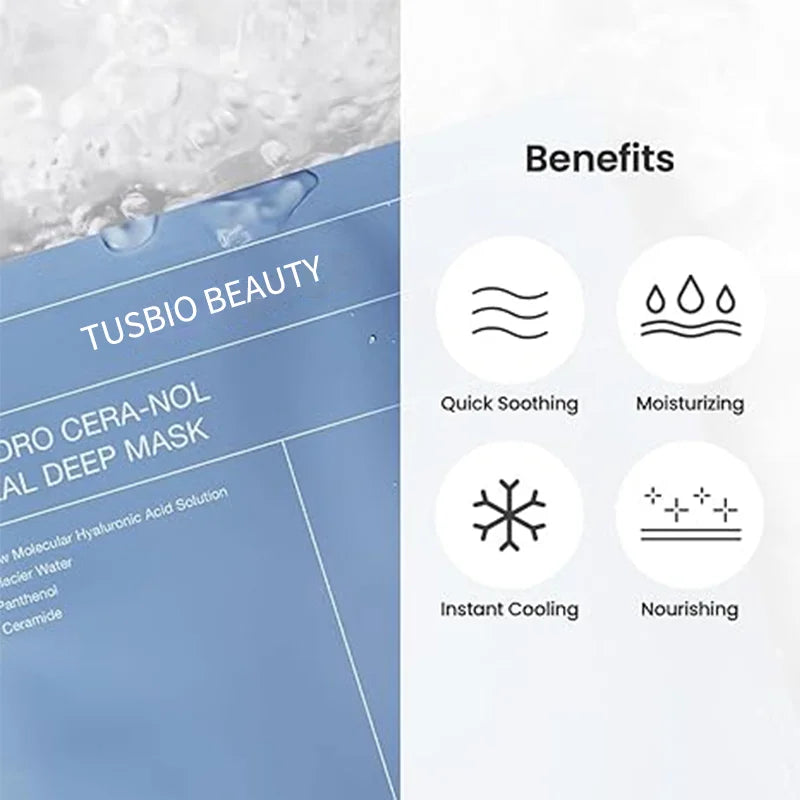 Custom Logo Deep Hydration Collagen Whitening Facial Mask Sheet Moisturizing Overnight Sleep Skincare Popular 2025 Face Wrinkles