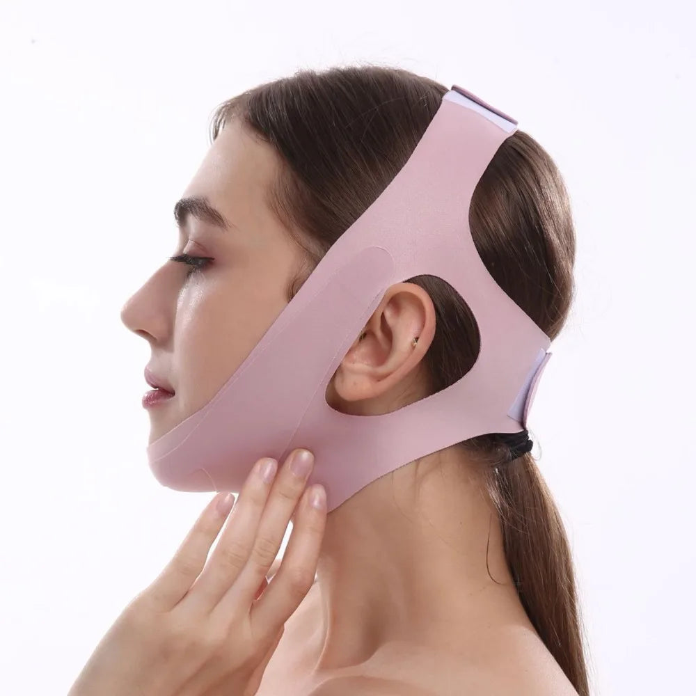 Breathable Face Slimming Bandage V Line Face Shaper Facial Lifting Belt Double Chin Reducer Anti Wrinkle Strap Skin Care Tools