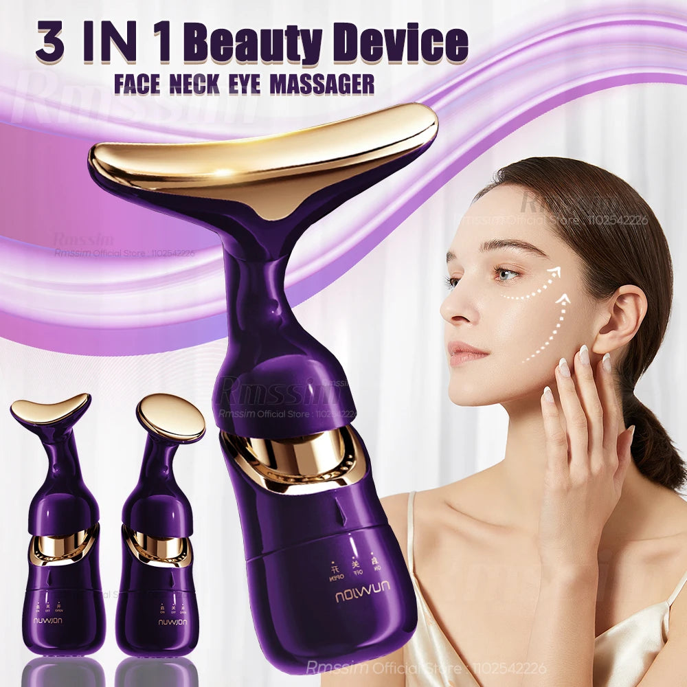 Multifunction Facial Lifting And Firming Massage Beauty Instrument Neck Eye Facial Anti Aging Microcurrent Beauty Device