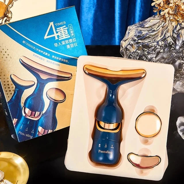 Multifunction Facial Lifting And Firming Massage Beauty Instrument Neck Eye Facial Anti Aging Microcurrent Beauty Device