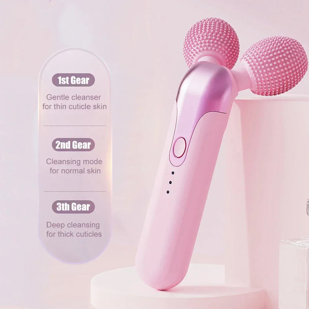 3D Roller Massager Face Massage Y Shape 360 Rotate Thin Full Body Shaping Relaxation Facial Lifting Wrinkle Remover Skin Cleaner