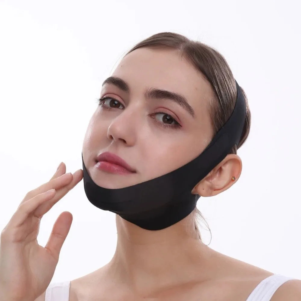 Breathable Face Slimming Bandage V Line Face Shaper Facial Lifting Belt Double Chin Reducer Anti Wrinkle Strap Skin Care Tools