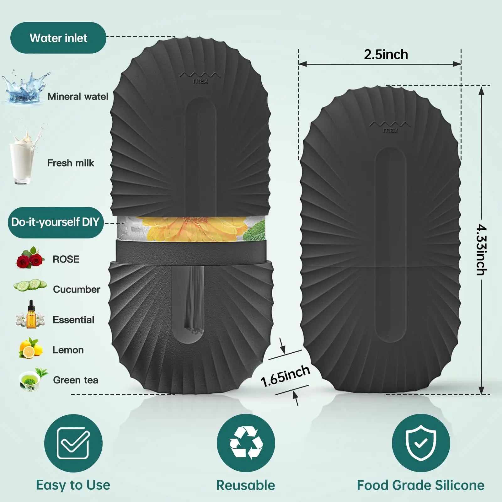 Ice Facial Roller Skin Care Beauty Lifting Contouring Tools Ice Cube Trays Ice Globe Balls Face Massager Skin Care Tool
