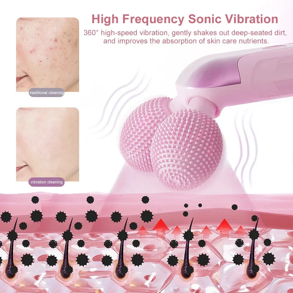 3D Roller Massager Face Massage Y Shape 360 Rotate Thin Full Body Shaping Relaxation Facial Lifting Wrinkle Remover Skin Cleaner